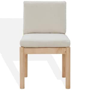 Kalmia Cream/Natural 19.3 in. Wood Dining Chair