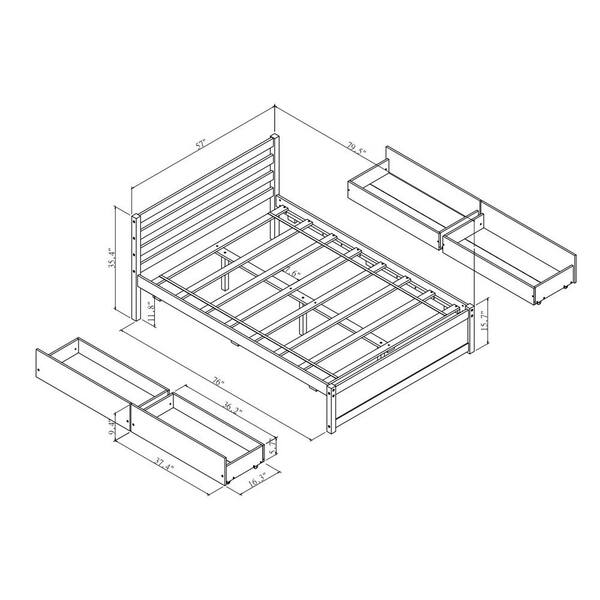 STL file Mattress holder for IKEA Fyresdal bed 🛏️・3D printer model to  download・Cults