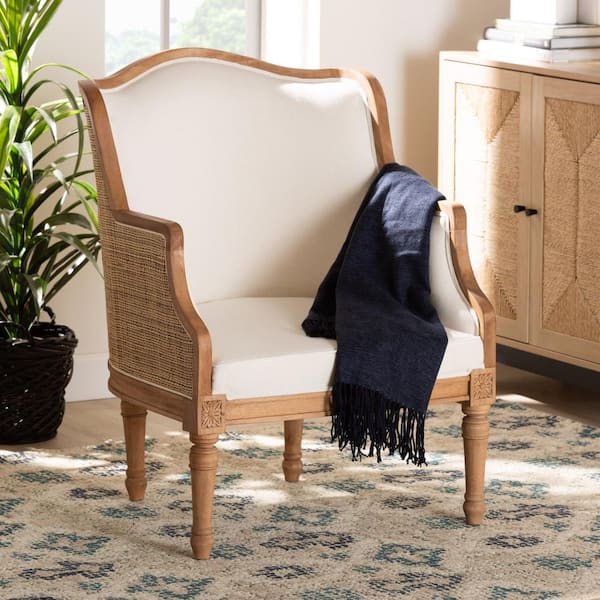 Oak cheap accent chair