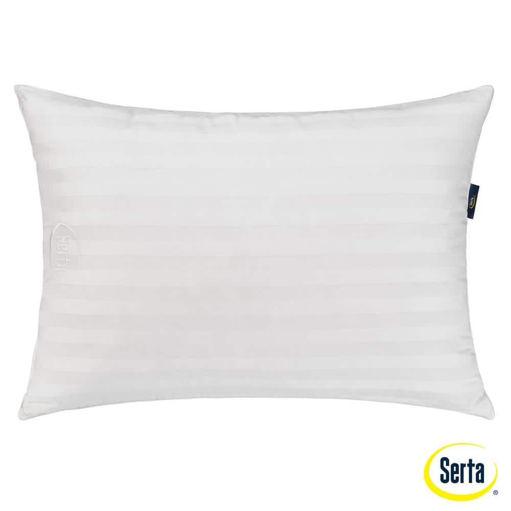 Serta White Hypoallergenic Latex Foam Standard/Queen Pillows Set