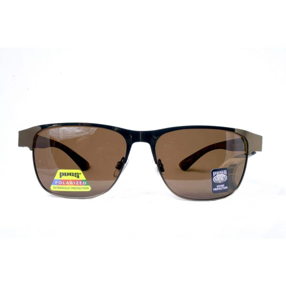 Pugs Unisex Traditional Steel and Aluminum Frame with Polarized TAC 1.1