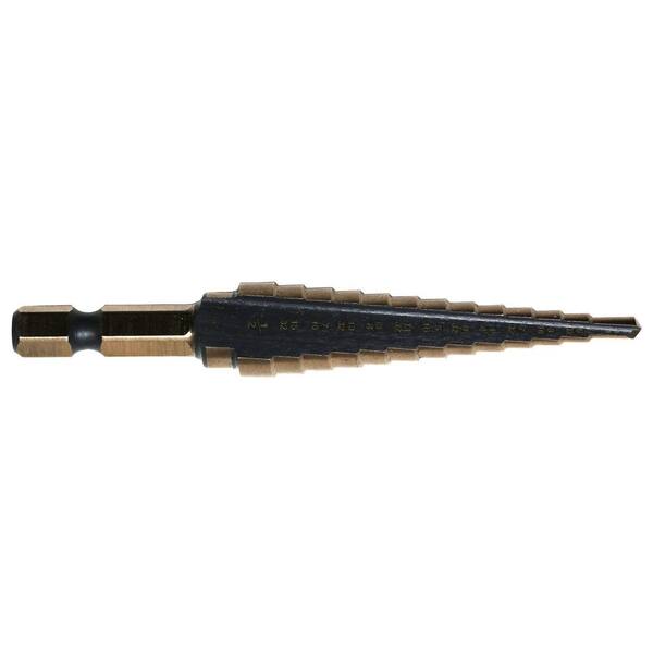 Drill America Ste1hex #1 HSS Quick Change Hex Shank Step Drill Bit, (1