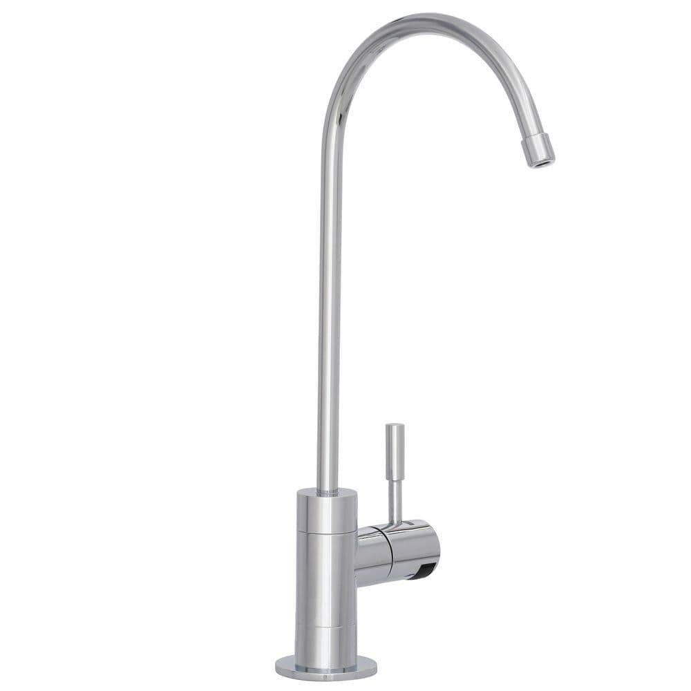 Black Reverse Osmosis Water Filtration System with Chrome Faucet
