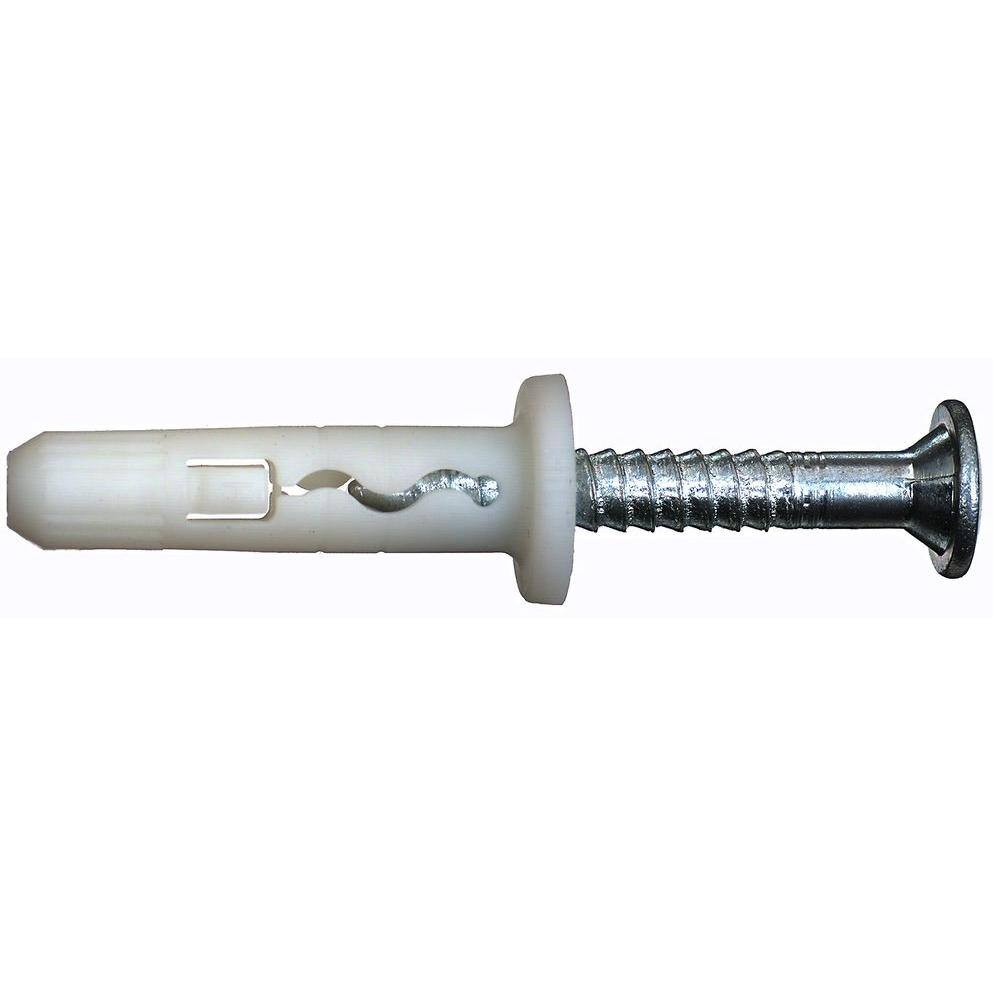 Hilti HPS1 1/4 in. x 15/8 in. Nylon FlatHead Phillips Impact Anchors