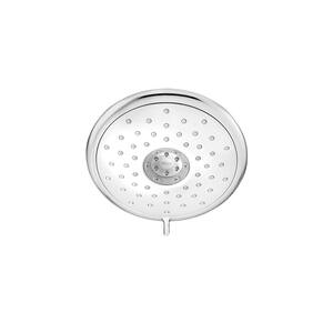 Spectra+ 4-Spray 7 in. Single Wall Mount Fixed Shower Head in Chrome