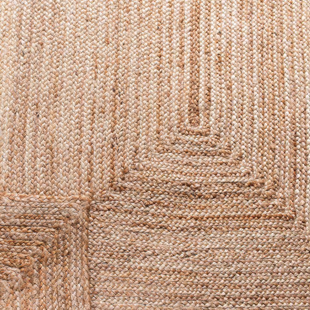 Cape Cod Natural 12 ft. x 12 ft. Solid Color Border Square Area Rug - thumbnail 5