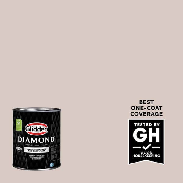 Glidden Diamond 1-qt. PPG1017-2 First Kiss Eggshell Interior Paint with Primer