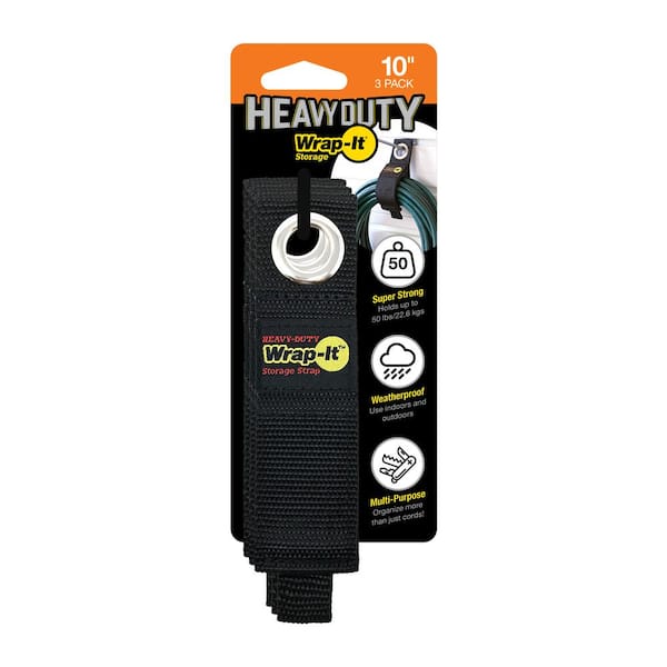 10 in. Heavy-Duty Storage Straps (3-Pack)