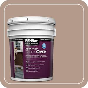 5 gal. #SC-160 Rose Beige Smooth Solid Color Exterior Wood and Concrete Coating