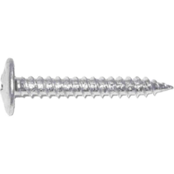 Drive Straight #8 x 9/16 in. Fine Steel Modified Truss-Head Phillips Sharp Point Screws 5 lb. (1425-Pack)