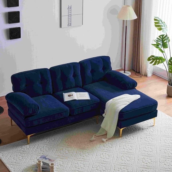 コーナーソファ vintage velvet l sofa Amazon.com: Velvet L Shaped Sofa Couch, Upholstered