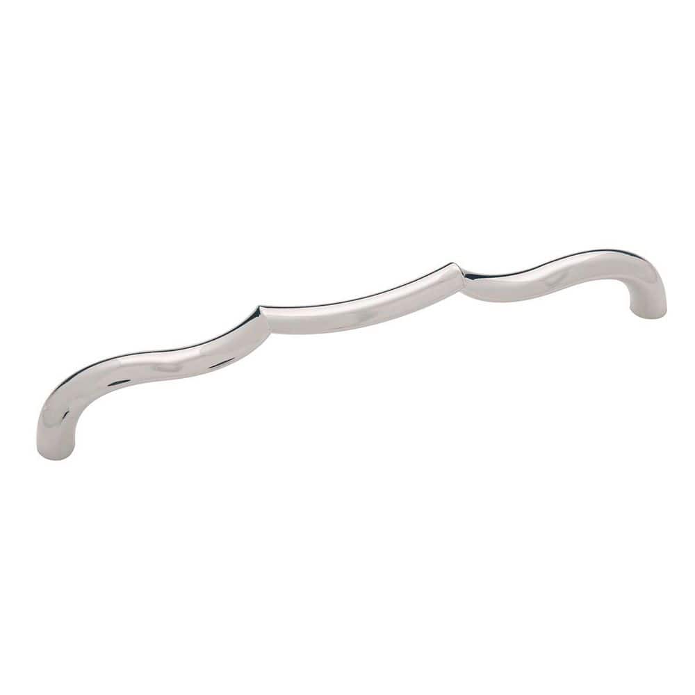 Trellis Collection Pull 7-9/16 in. (192 mm) Center to Center Polished Nickel Arch Cabinet Pull price history on PriceWatchPro