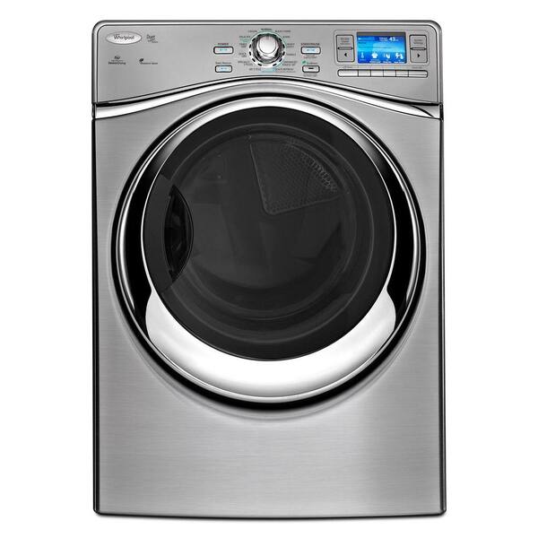 Whirlpool 7.4 cu. ft. Gas Dryer with Steam in Diamond Steel