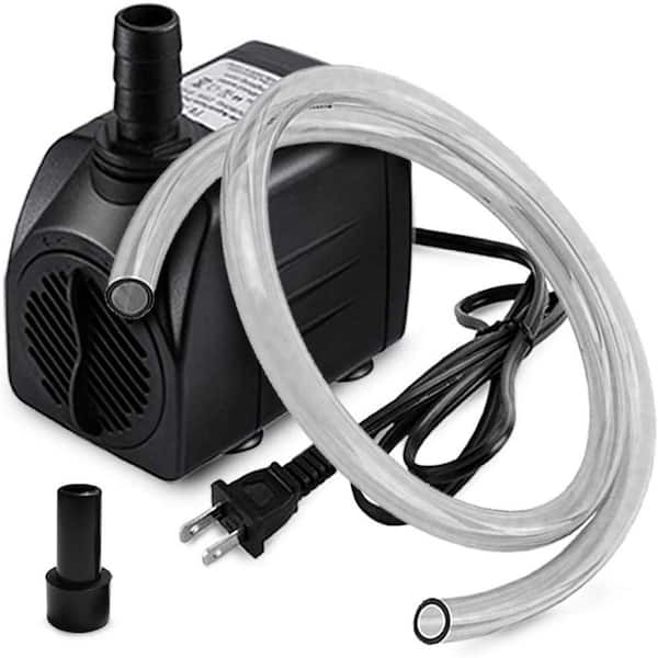 160GPH Submersible Water Pump with Tubing for Aquarium and Small Fountain