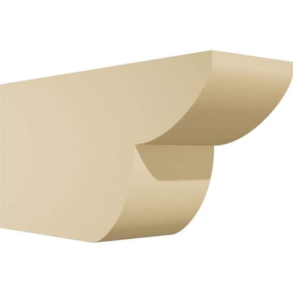Ekena Millwork Standard Crestline 5 in. W x 8 in. H x 16 in. D Signature Urethane Rafter Tail Outlooker