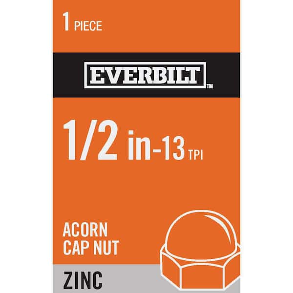 1/2 in.-13 Zinc Plated Cap Nut