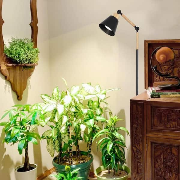 75 in. 20-Watt Full Spectrum LED Grow Light with Height Adjustable Stand and 4/8/12H Timer for Indoor Plants