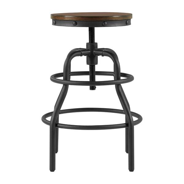 industrial backless bar stools