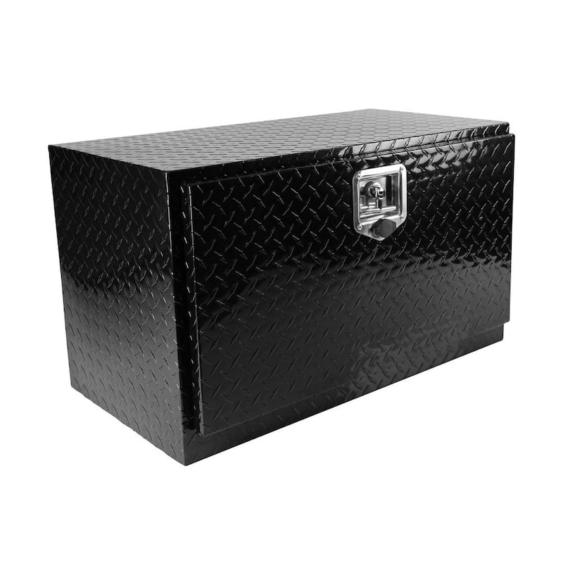 40 Gal. Aluminum Deck Box, Tool Box with Lock