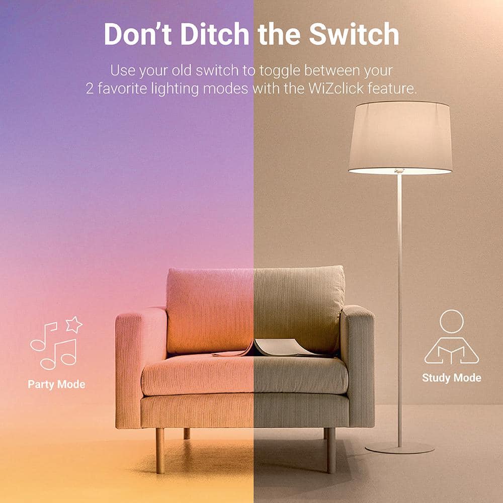 6-Inch Smart LED Downlight with Wi-Fi Control