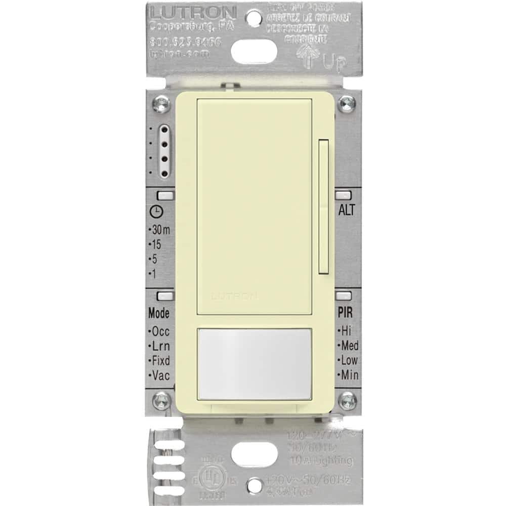 Maestro 0-10 Volt Dimmer Sensor Switch, 8A/120-277 Volt, Single-Pole/3-Way, Beige (MS-Z101-AL) price history on PriceWatchPro