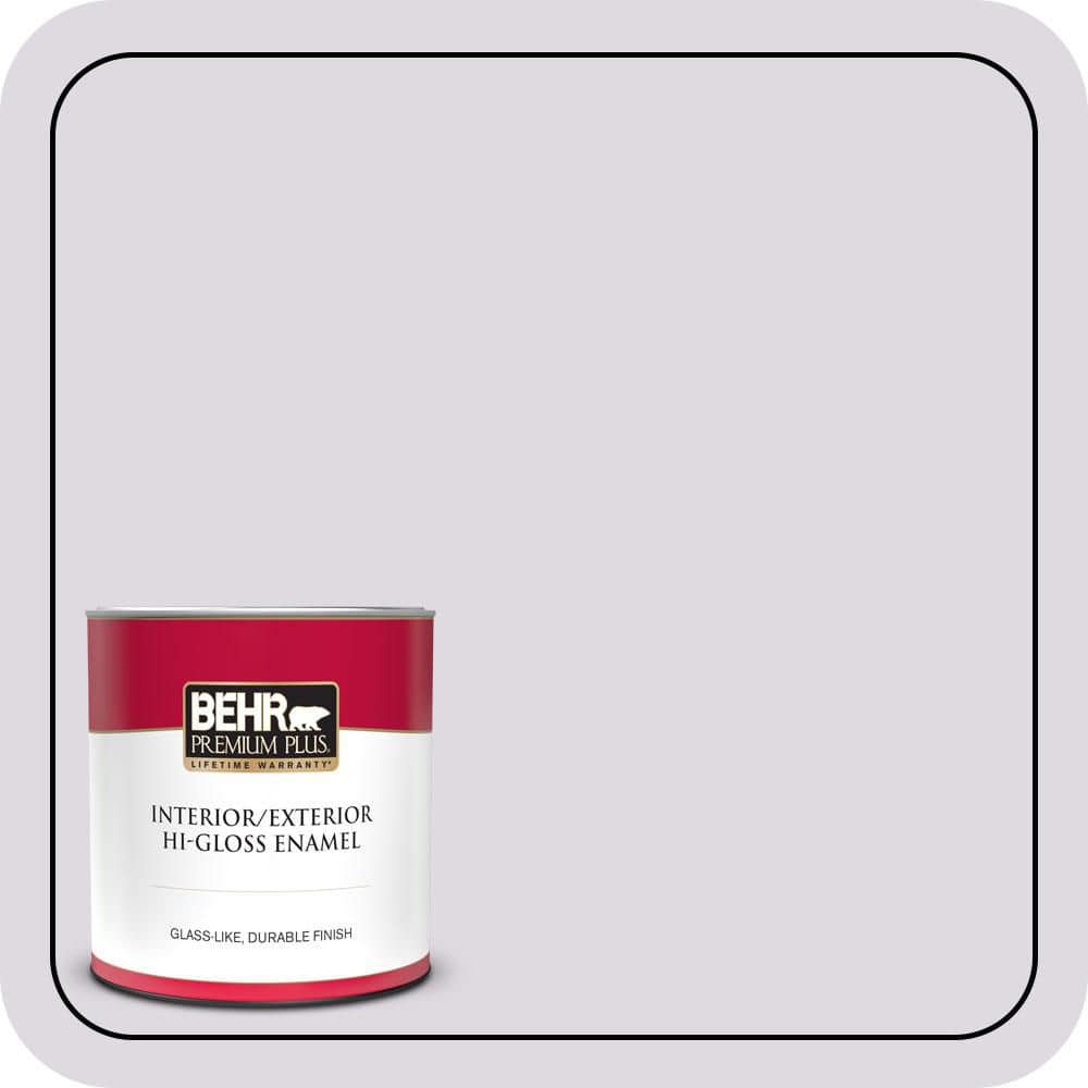 1 qt. #PR-W01 Mystical Mist Hi-Gloss Enamel Interior/Exterior Paint & Primer price history on PriceWatchPro