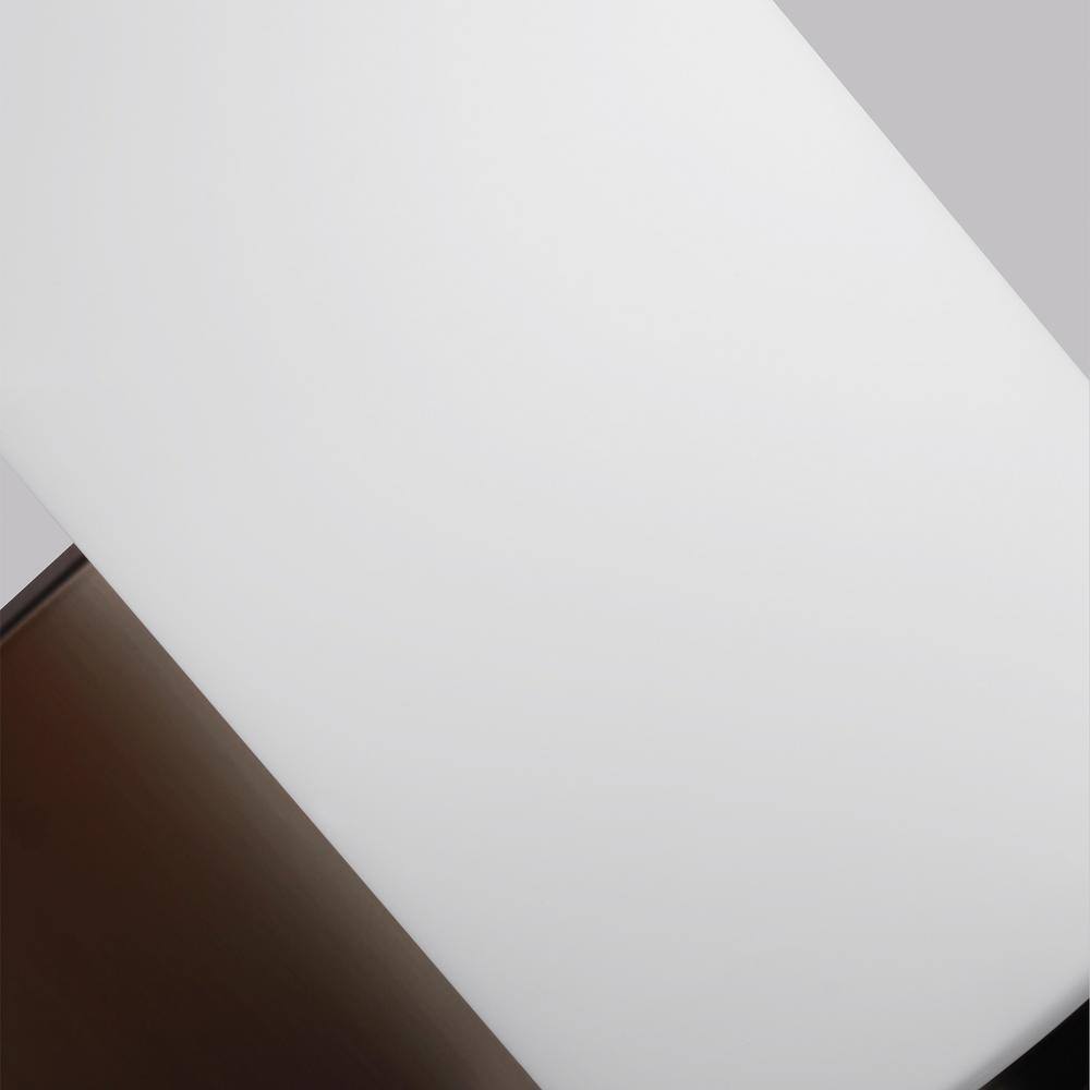 Brushed Oil Rubbed Bronze Cylinder LED Vanity Light