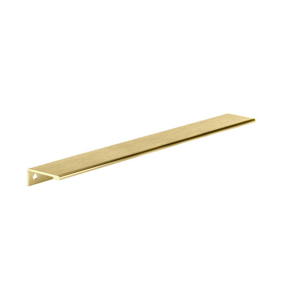 Richelieu Hardware Lincoln Collection 16-3/8 in. (416 mm) Center-to-Center Satin Gold Contemporary E | The Home Depot