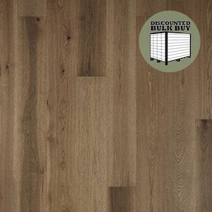 Crown Hickory 1/2 in. T x 7.5 in. W Tongue and Groove Wire Brushed Engineered Hardwood Flooring (1399.05 sqft/pallet)