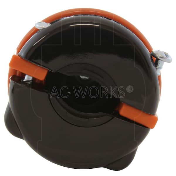 AC WORKS NEMA L14-20P 20A 125/250V 4-Prong Locking Male Plug With