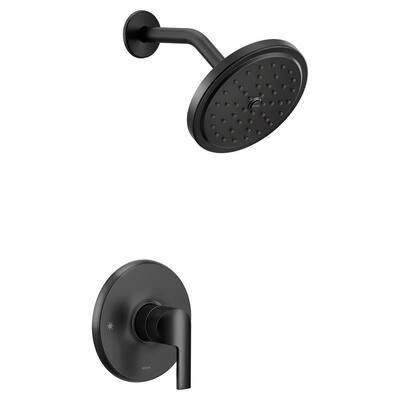 Moen TS2202EPBL Doux Collection Shower Trim Kit Without Valve, Matte Black Moen TS2202EPBL Doux Collection Shower Trim Kit Without Valve, Matte Black