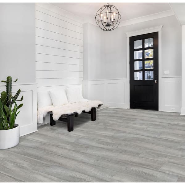Tivoli II Silverton Self Adhesive Vinyl Floor Planks - 10 Planks/15 sq. ft.