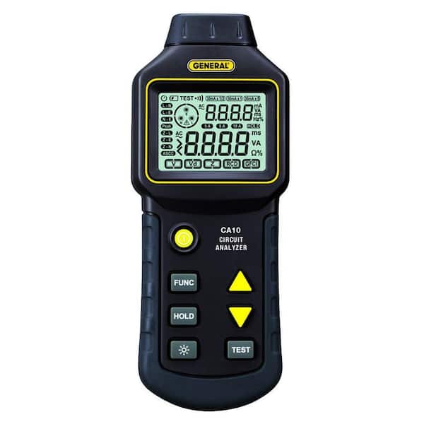General Tools AC Circuit Analyzer with LCD Display
