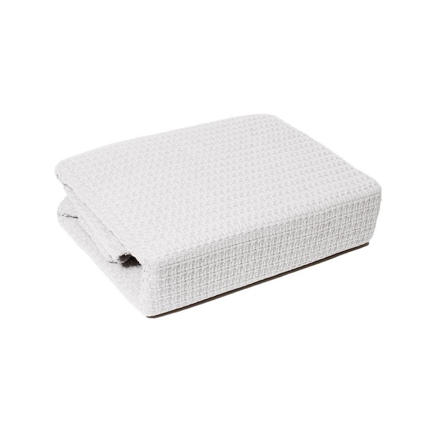 Marquis Cotton Twin Blanket in White