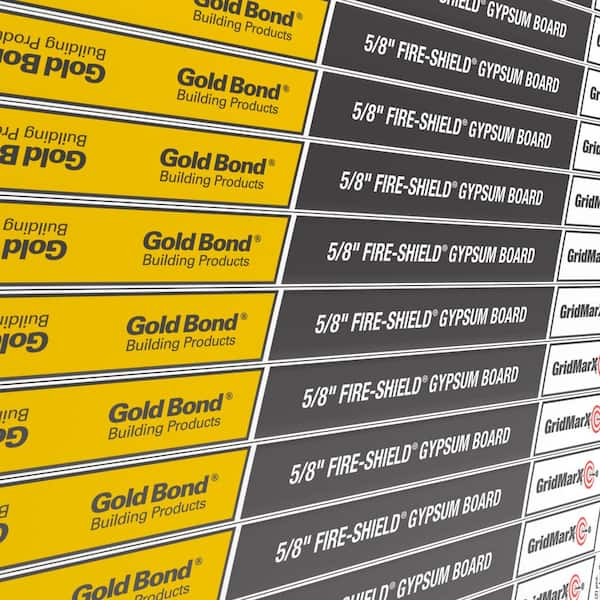 Fire-Rated Type X Gypsum Board