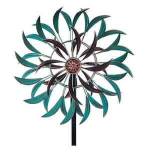 Metal Wind Spinner, 360 Degrees Kinetic Wind Spinners for Yard and Garden