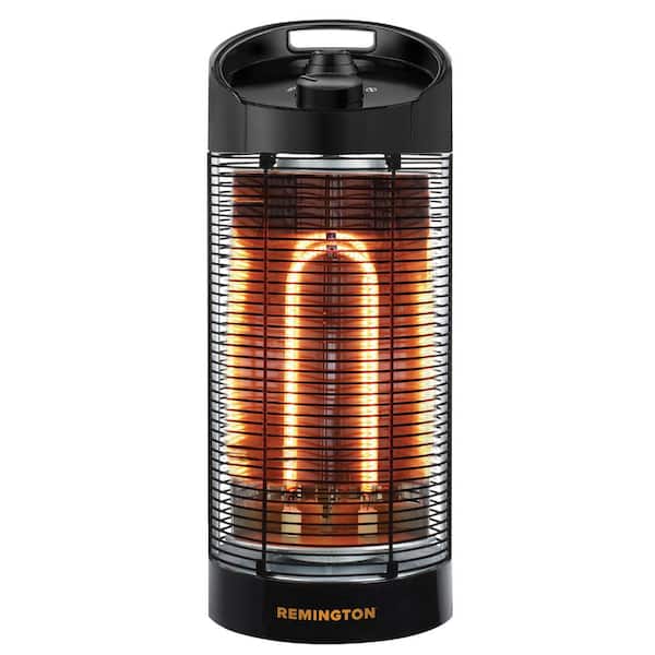 Remington 1200-Watt Electric Infrared Quartz Space Heater with Kool-Guard Technology