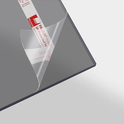 Panneau alvéolaire en polycarbonate transparent 2500x980x0.6 mm - HORNBACH