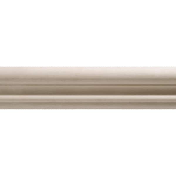 OML43-8FTWHW 0.75 in. D x 1.75 in. W x 96 in. L Unfinished White Hardwood Chair Rail Moulding