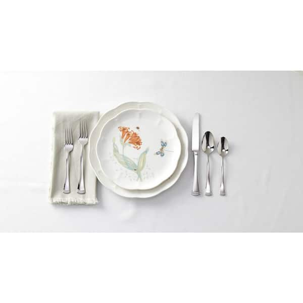 Lenox Butterfly Meadow 18/10 stainless steel dinner for 2 flatware set sold