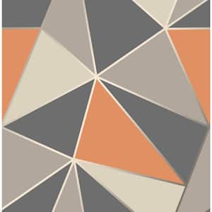 Orange Apex Geo Wallpaper Sample