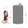 Design Toscano 3.5 in. Siberian Huskey Holiday Dog Ornament Sculpture  JH576306 - The Home Depot