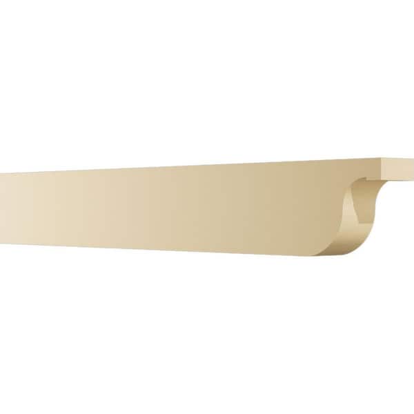 Ekena Millwork Standard Del Monte 3 in. W x 6 in. H x 42 in. D Signature Urethane Rafter Tail Outlooker