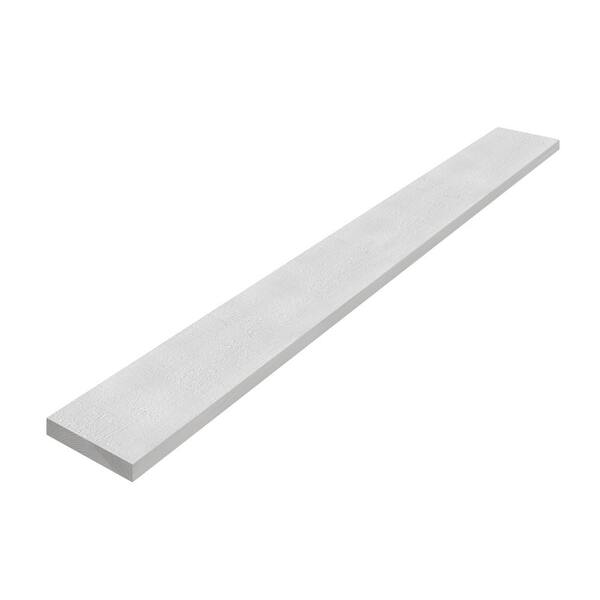 Edge 2 in. x 8 in. x 16 ft. Primed SPF Wood Premium Finger-Jointed Trim Board