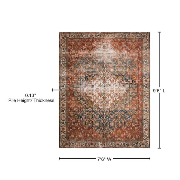 Reviews for Loloi Layla Ocean/Multi 7 ft. 6 in. x 9 ft. 6 in