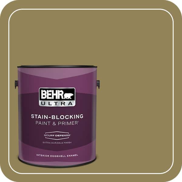 BEHR ULTRA 1 gal. #S330-6 Dash of Oregano Extra Durable Eggshell Enamel Interior Paint & Primer