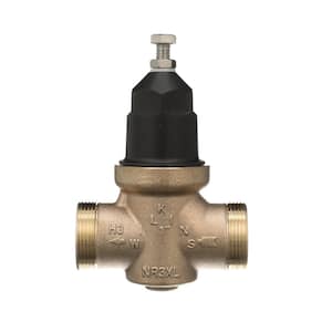 1 in. NR3XL Pressure Reducing Valve with Double Union FNPT Copper Sweat Connection Lead Free