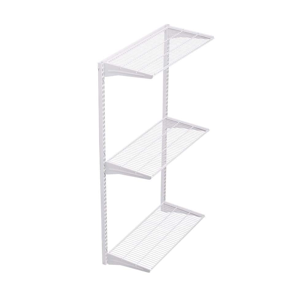 Reviews for Triton Products 16 in. x 63 in. Steel Garage Wall Shelving ...