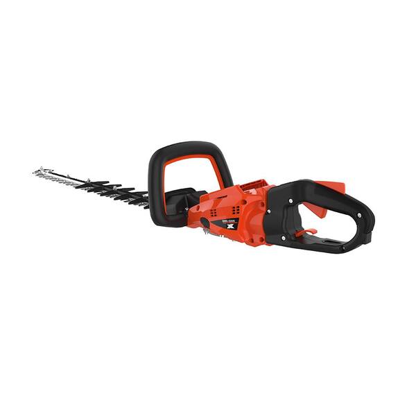 ECHO eFORCE 22 in. 56 Volt X Series Double Sided Double Reciprocating Cordless Battery Powered Hedge Trimmer Tool Only DHC 2200BT The Home Depot