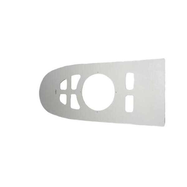 JAG PLUMBING PRODUCTS Toilet Floor Plate, White